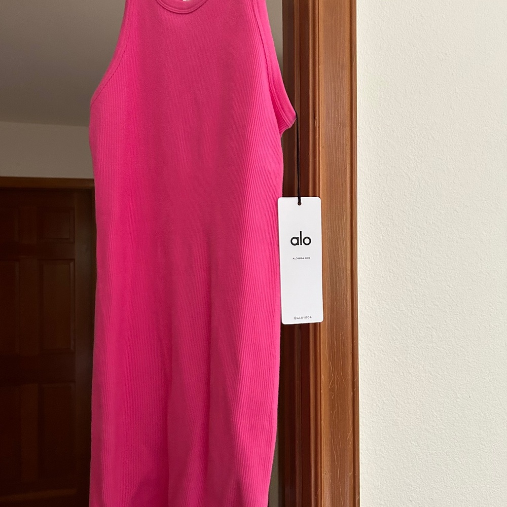 Alo seamless ribbed dress